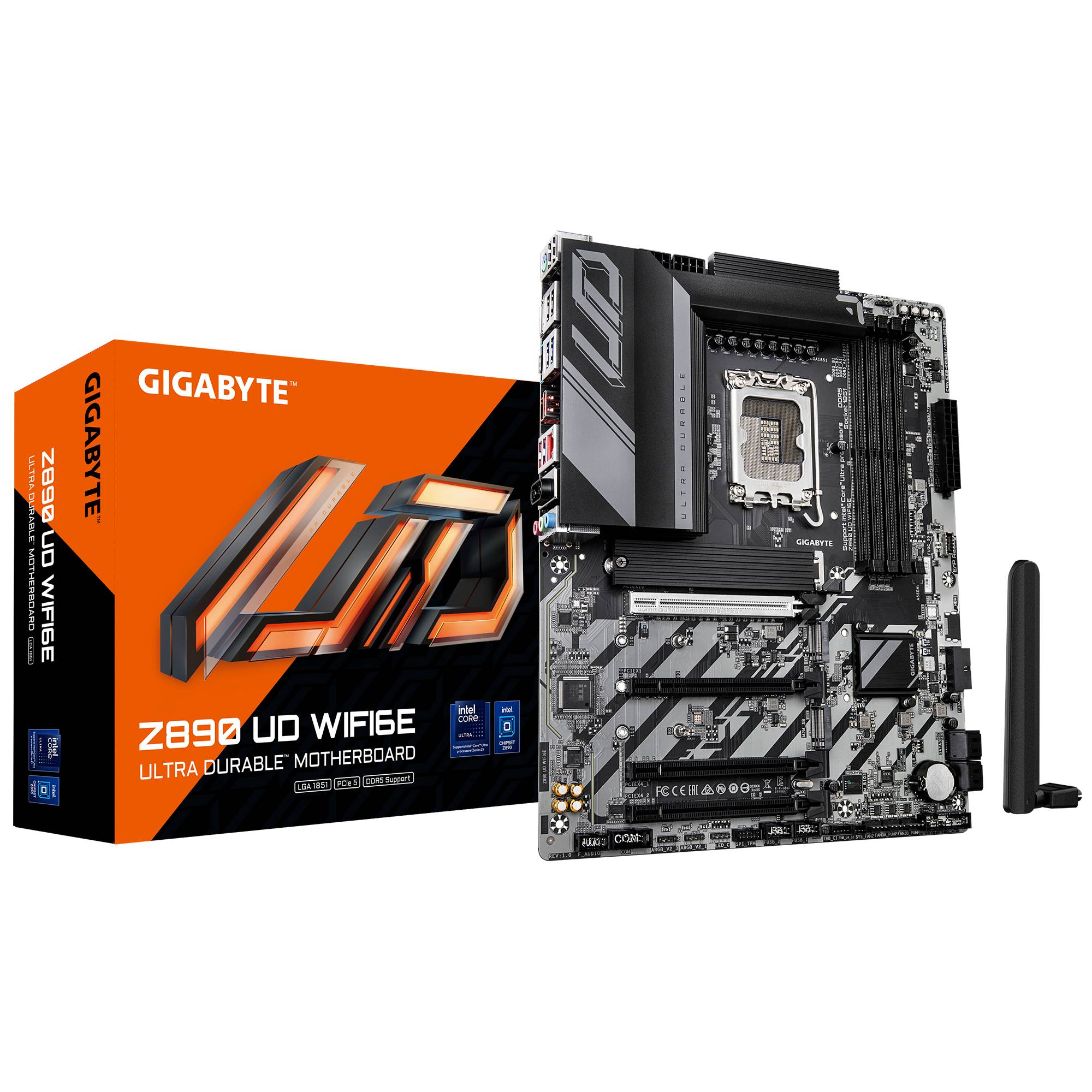 TARJETA MADRE GIGABYTE ATX  Z890 UD WIFI6E EAGLE 64 GB DDR5 - S-1851, Para intel TARJETA MADRE GIGABYTE ATX  Z890 UD WIFI6E EAGLE 64 GB DDR5 - S-1851, Para intel